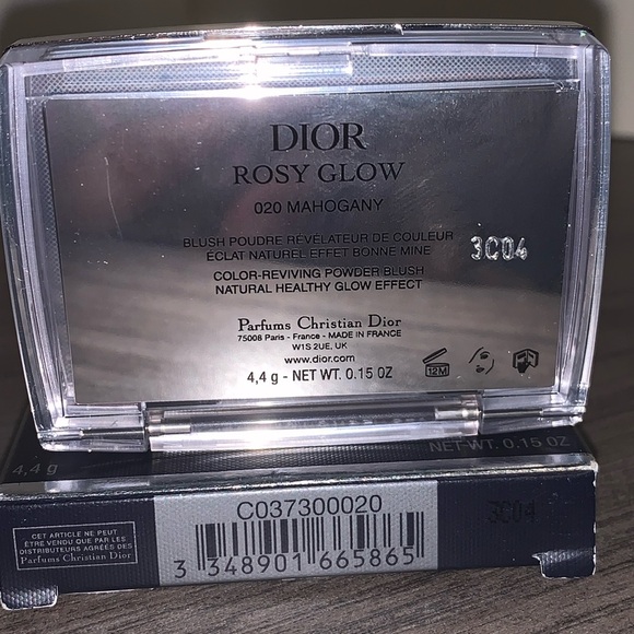 ✨020 Mahogany✨Dior New In Box Rosy Glow Color-Reviving Powder Blush - Picture 6 of 9